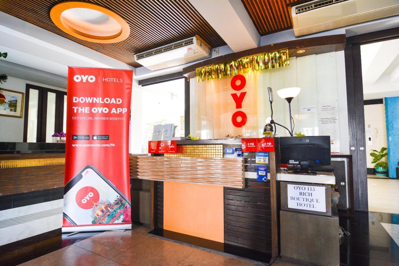 Oyo 115 Rich Boutique Hotel Ban Nong Khang Eksteriør billede